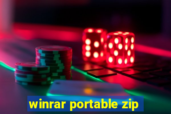 winrar portable zip